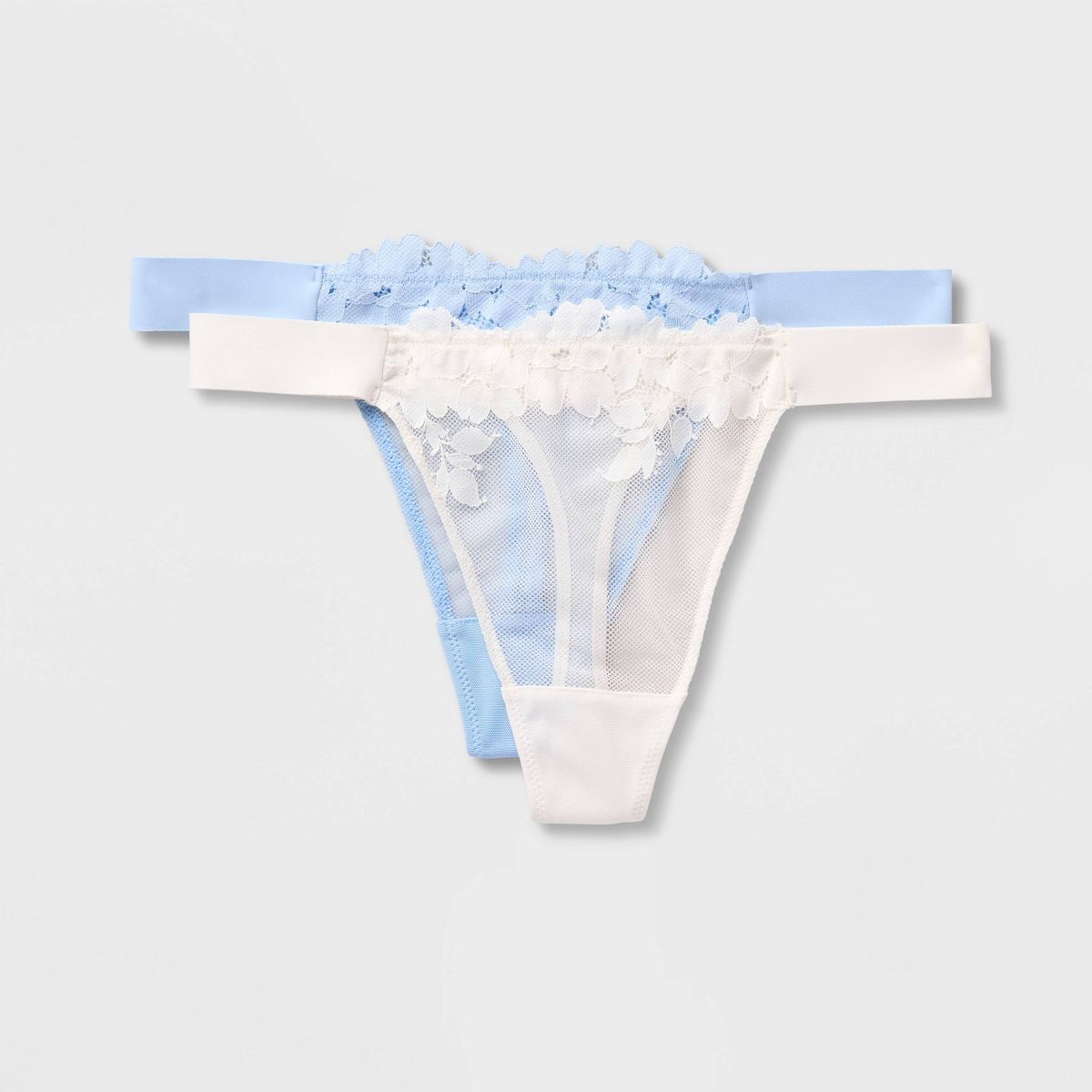 Women's 2pk Bloom Lace Thong Underwear - Auden™