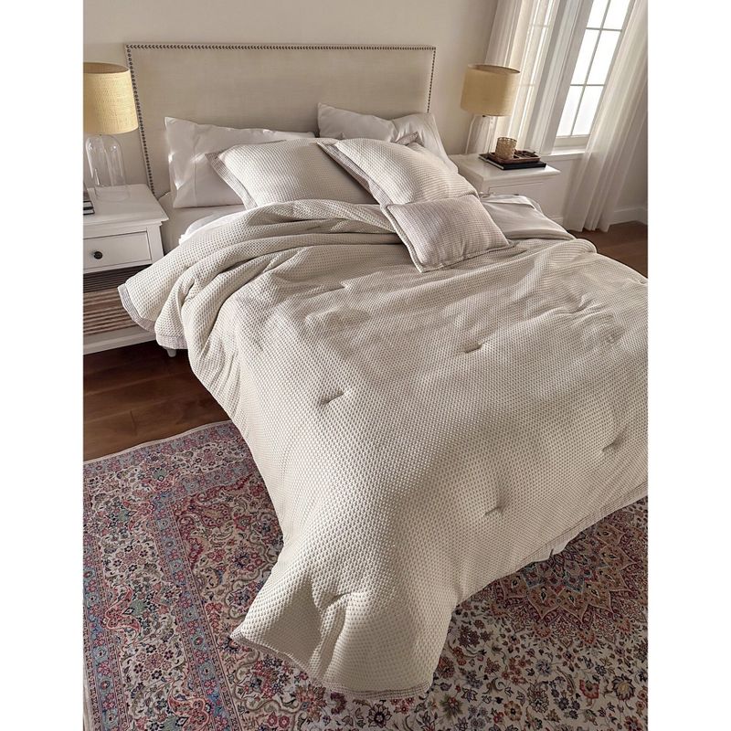 BrylaneHome 4-Pc Textured Comforter Set, 1 of 2