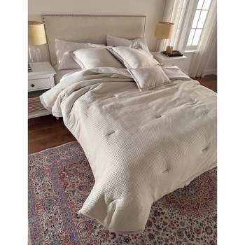 BrylaneHome 4-Pc Textured Comforter Set