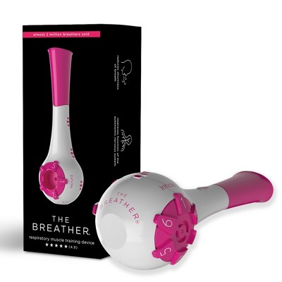 The Breather Respiratory Muscle Trainer, Pink, 1 Count