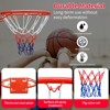 Dexmalle 18-inch Orange Basketball Net with Ring - 2 of 4