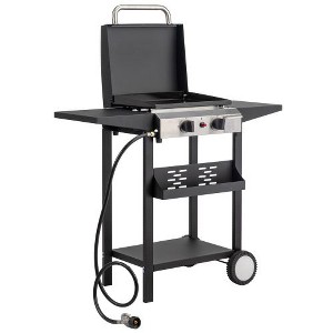 Winado 2 Burner 20000 BTU Portable Propane Griddle Freestanding Gas Grill - 1 of 4
