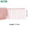 Unique Bargains Durable Versatile Color Stable Wrinkle Resistant Fringe Trim 1 Pc - 3 of 4