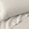 Cotton Blend Solid Deep Pocket Luxury Bed Sheet Set by Blue Nile Mills - 4 of 4