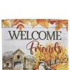 Northlight Welcome Friends Fall Harvest Outdoor Garden Flag - 18" x 12.5" - 4 of 4