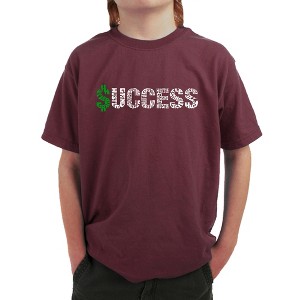 LA Pop Art Boy's Word Art T-shirt - Success - 1 of 4