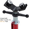 COZONY Adjustable Pipe Stand, 28-52 Inch Height V Head 4 Ball Transfer for 1/8-12 Inch Pipe Welding Fabrication - 3 of 4