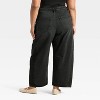Women's High-Rise Curved Leg Barrel Jeans - Universal Thread™ - 2 of 3