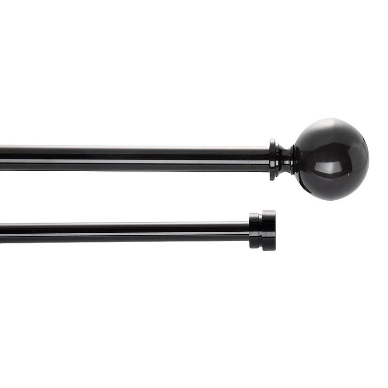 Ball Drapery Double Rod Set Oil Rubbed Bronze - Lumi Home Furnishings, 1 of 7