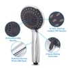 Itopfox High Pressure Handheld Shower Head with 5-Settings Powerful Water Spray, Stainless Steel Hose and Adjustable Mount for Strong Water Flow - 4 of 4