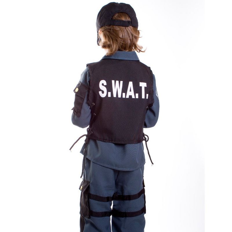 Dress Up America S.W.A.T Police Officer Costume for Toddlers, 2 of 3