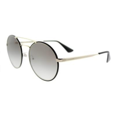 Prada 54mm best sale round aviator sunglasses