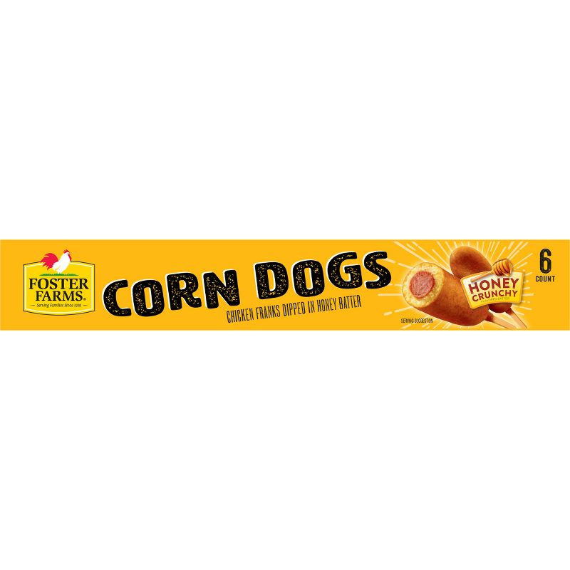 Foster Farms Corn Dogs - Frozen - 16oz/6ct, 5 of 11