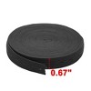 Unique Bargains Polyester Sewing Stretchy Braided Elastic Band 10.94 Yards Black 1 Pc - image 2 of 4