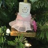 Ganz S'mores Resin Holiday Ornament, Ballerina Dancer Snowman - 2 of 2