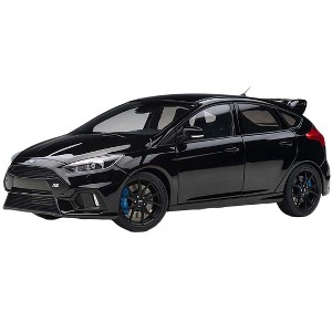 2016 Ford Focus RS Shadow Black 1/18 Model Car by Autoart - 1 of 4