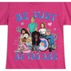 Girls' - Barbie - Be Just As You Are Fitted Short Sleeve Graphic T-Shirt - 2 of 4