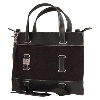 Mobile Edge Corduroy Laptop/Tablet 14.1" Ultrabook or 15" MacBook Tote Black