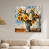 Art Remedy Bright and Elegant Flower Vase Chic Farmhouse Wall Art Framed - 2 of 4