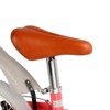 Topteng 16" Kid's Bike Children Bicycle with Auxiliary Wheels - Black/Red - 3 of 4