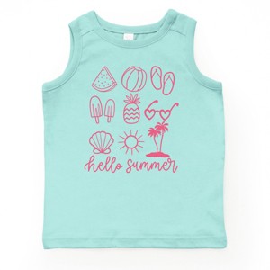 The Juniper Shop Hello Summer Chart Youth Tank Top - 1 of 4
