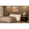 TIRAMISUBEST Nightstand with Charging Station and LED Lights - Black Mobile File Cabinet - 3 of 4