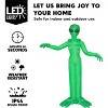 Joyfy 9 FT Tall Halloween Inflatable Giant Alien Decoration with Built-in LEDs for Halloween Indoor Outdoor Yard Garden Lawn Holiday Party Decoration - 3 of 4