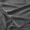 Cotton Quick-Dry Diamond Textured Single Towel - Great Bay Home - image 2 of 4