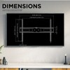 Promounts Flat TV Wall Mount for TVs 60" - 110" Up to 165 lbs - 2 of 4
