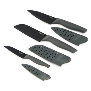 BergHOFF Vector 3Pc Nonstick Ceramic Knife Set - 1 of 4