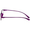 Calabria 718 Flexie Reading Glasses | Unisex Readers | Lightweight & Flexible | Patented Design | Ebony Black +1.50 - 3 of 4