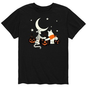 Men's - Disney - Winnie the Pooh's Halloween Short Sleeve Graphic T-Shirt - 1 of 4