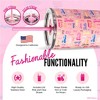 Barbie x Dragon Glassware 24 oz Vacuum Insulated Tumbler with Lid and Straws Shine Bright - 3 of 4