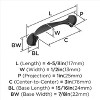 Amerock Fairfield 3 inch Cabinet or Furniture Pull - 4 of 4