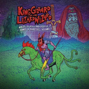 King Gizzard and the Lizard Wizard - Music To Kill Bad People To Vol. 1 - Red Velvet (Colored Vinyl Red) - 1 of 1