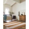 Unique Loom Scallop Braided Jute Collection Area Rug - Striped - 3 of 4