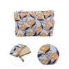 Unique Bargains Multifunctional Embossment Jacquard Handheld Makeup Bag 1 Pc - 3 of 4