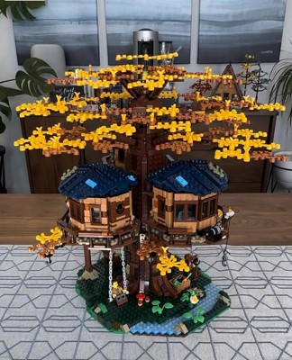 Teca per LEGO 21318 Casa Sull'albero - L 46 x P 46 x H 46 cm