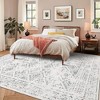 Vintage Washable Rug – Non-Slip, Non-Shedding, Low Pile Floral Carpet for Living Room & Bedroom - 2 of 4