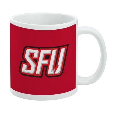 Saint Francis University Primary Logo Ceramic Coffee Mug Novelty Gift Mugs for Coffee Tea and Hot Drinks 11oz White