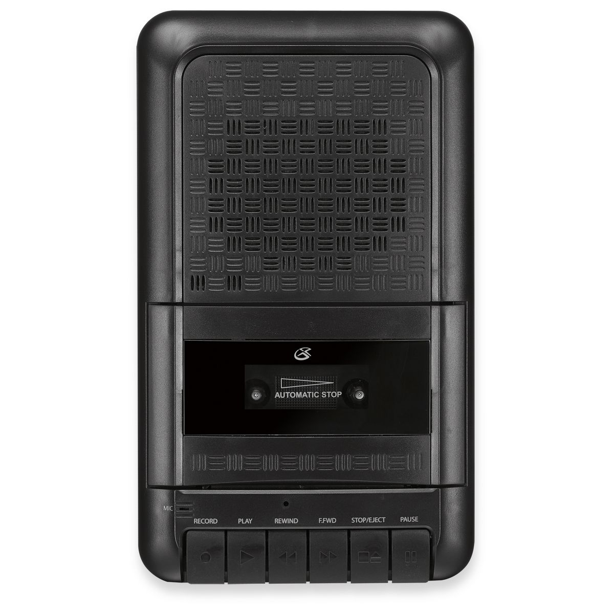 GPX Cassette Player / Recorder (Shoebox): Portable Media Device w/ AC Adapter - thumbnail 5