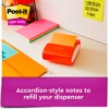 Post-it Sticky Pop-Up Notes, 3 x 3 Inches, Energy Boost Colors, 10 Pads with 90 Sheets - 3 of 4