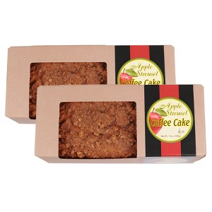 Beatrice Bakery Apple Streusel 1 lb Coffee Cake - Pack of 2 - 1 of 4