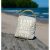 Pavilion Gift Company - Lake Rules - 5" x 6" Door Stopper - Door Stops - 2 of 4
