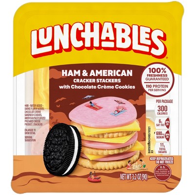 Lunchables Ham &#38; American Cheese - 3.2oz