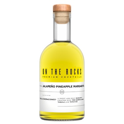 On The Rocks OTR The Jalapeno Pineapple Margarita Tequila Cocktail - 375ml Bottle