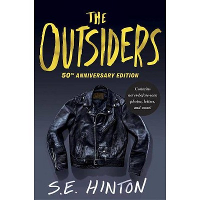 The Outsiders - 50th Edition by  S E Hinton (Hardcover)