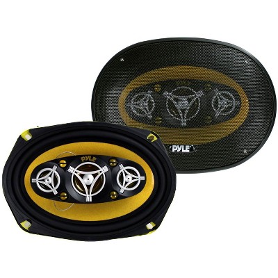 PYLE PLG69.8 6x9" 8-WAY 500w Car Audio Stereo Coaxial Speakers PLG698