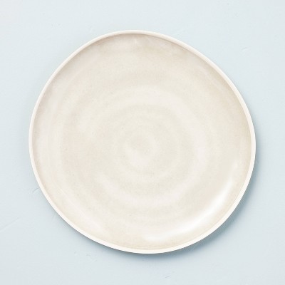 11" Tonal Bamboo-Melamine Dinner Plates Natural/Cream - Hearth & Hand™ with Magnolia