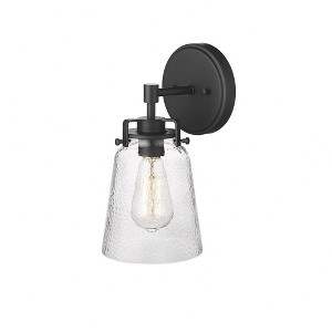 Millennium Lighting Amberose 1 - Light Wall Light in  Matte Black - 1 of 1